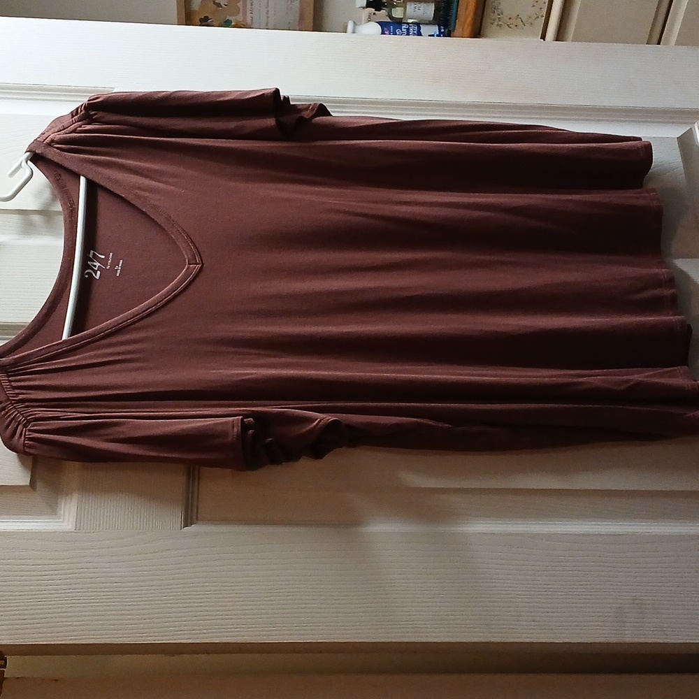 Maurices Chocolate Brown Tee